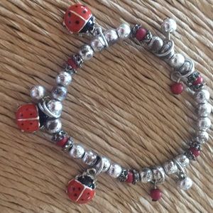 Ladybug bracelet